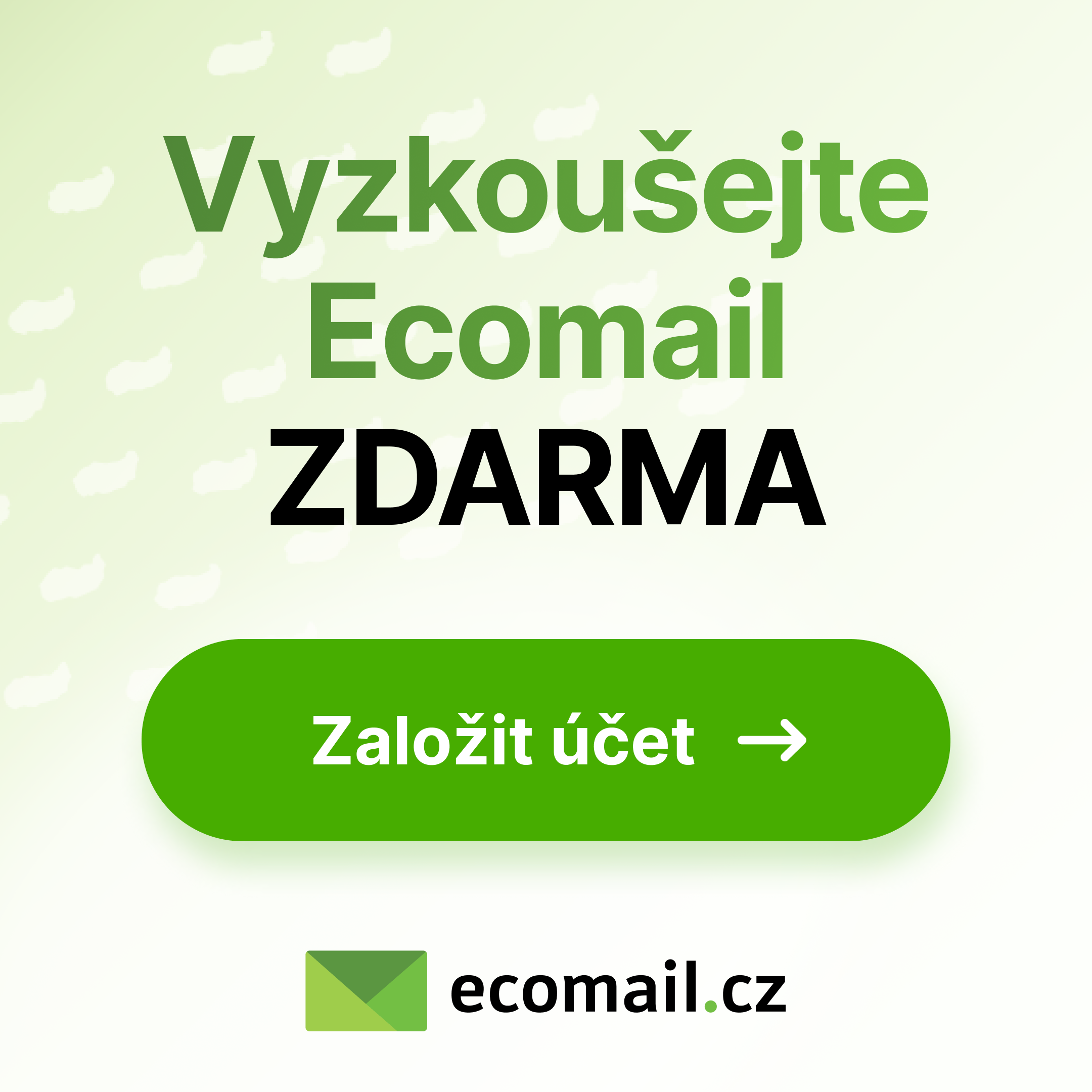 Ecomail - e-mailingový nástroj zdarma